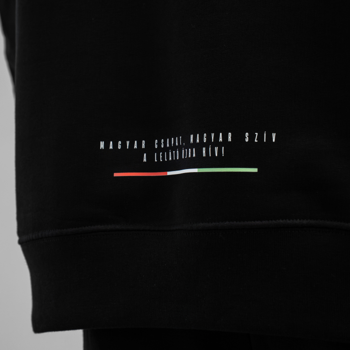 NEMZETI 11 HOODIE (FEKETE)