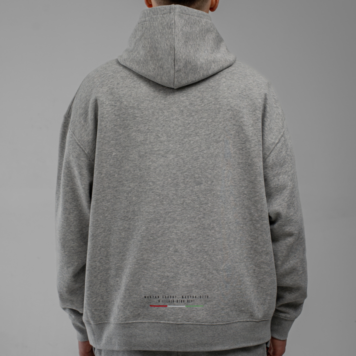 NEMZETI 11 HOODIE - GYEREK (SZÜRKE)