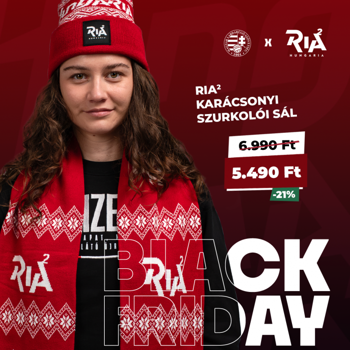 RIA2 szurkolói sál - Karácsonyi mintás