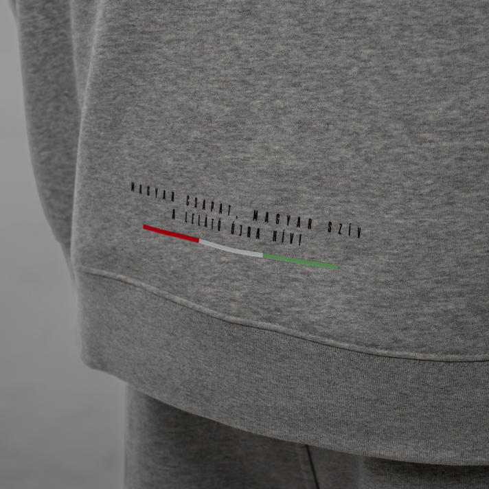 NEMZETI 11 HOODIE - GYEREK (SZÜRKE)