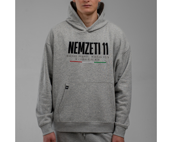 NEMZETI 11 HOODIE - GYEREK (SZÜRKE)