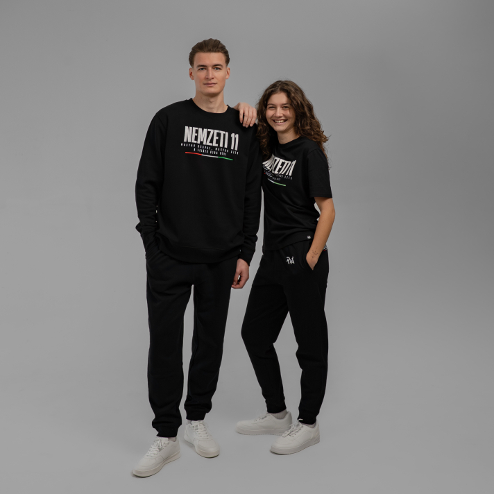 NEMZETI 11 MELEGÍTŐ NADRÁG (FEKETE)