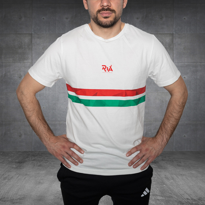 Ria2 trikolor prémium póló