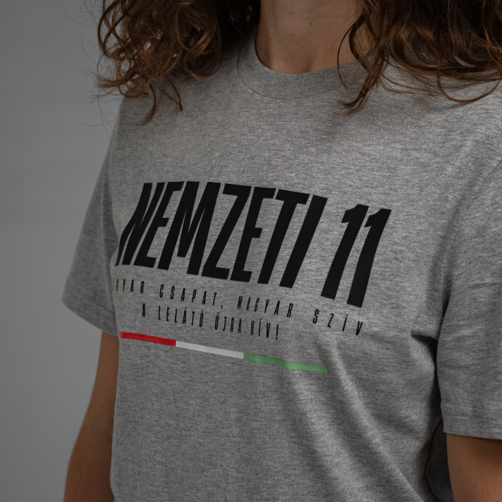 NEMZETI 11 PÓLÓ (SZÜRKE)