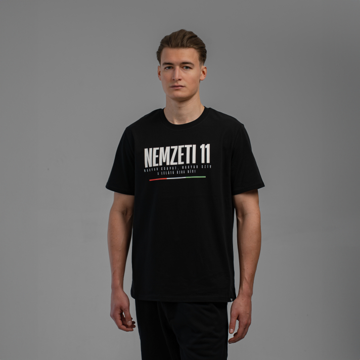 NEMZETI 11 PÓLÓ (FEKETE)