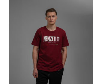 NEMZETI 11 PÓLÓ (BORDÓ)