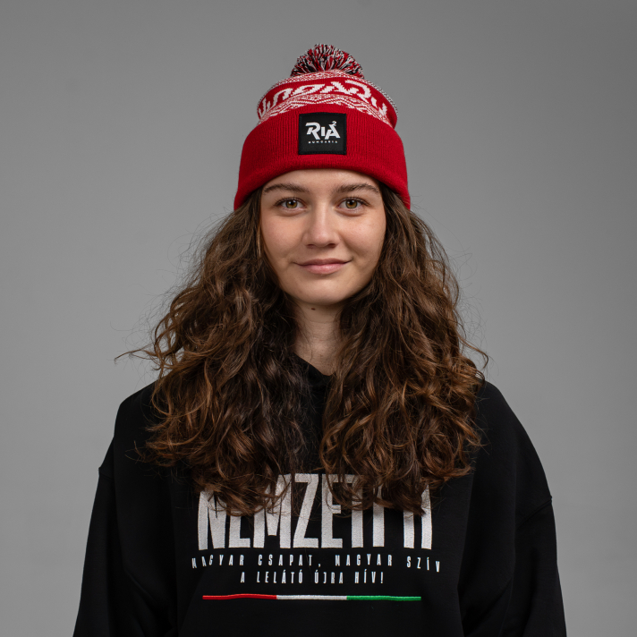 RIA2 kötött sapka - Karácsonyi mintás