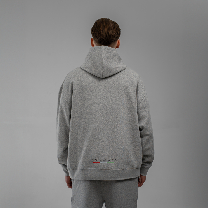 NEMZETI 11 HOODIE (SZÜRKE)