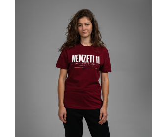 NEMZETI 11 PÓLÓ (BORDÓ)