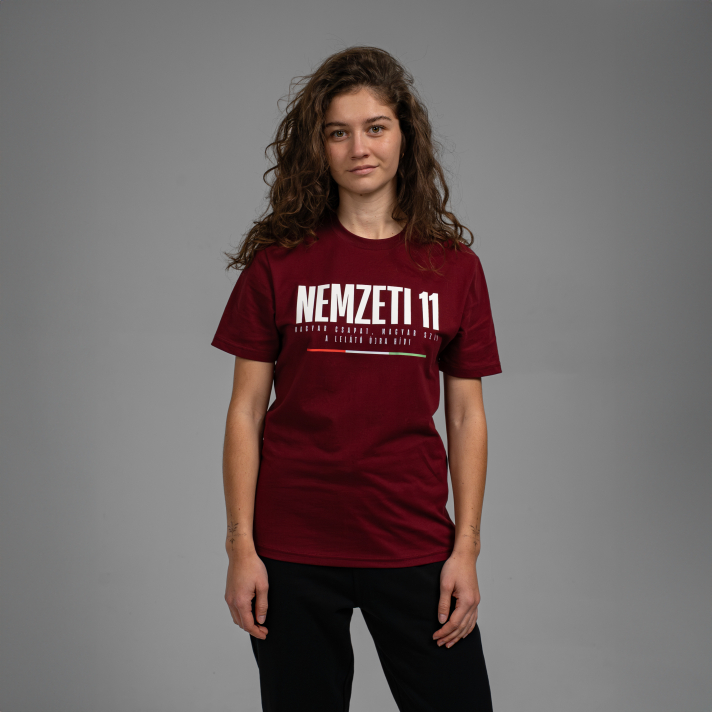 NEMZETI 11 PÓLÓ (BORDÓ)