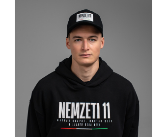 NEMZETI 11 BASEBALL SAPKA (FEKETE)