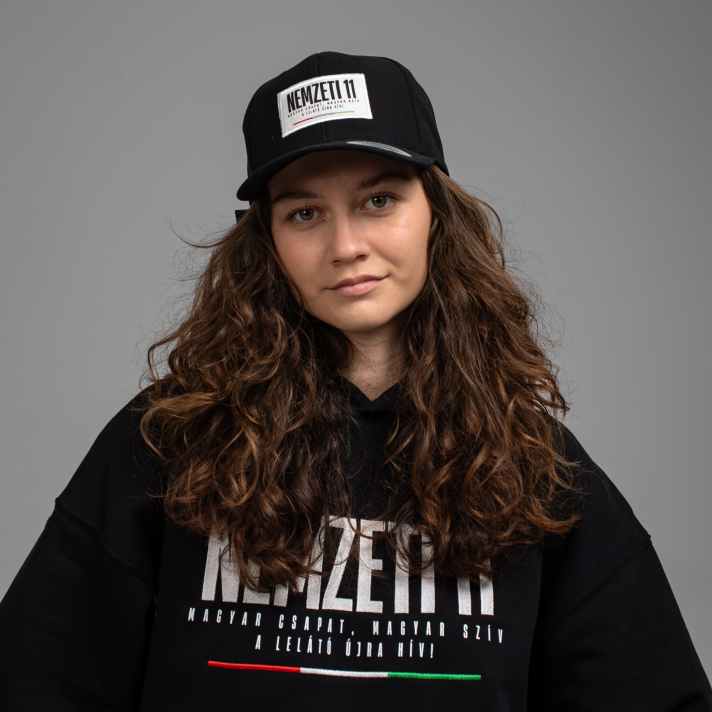 NEMZETI 11 BASEBALL SAPKA (FEKETE)