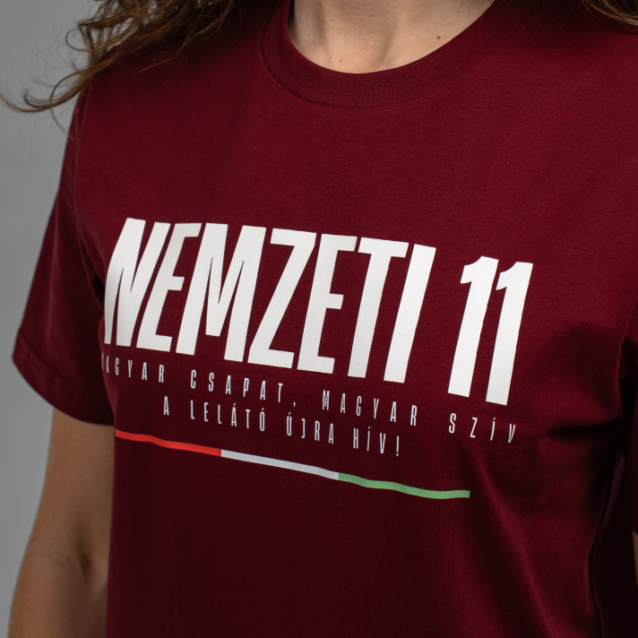 NEMZETI 11 PÓLÓ (BORDÓ)