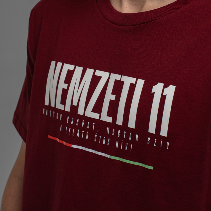 NEMZETI 11 PÓLÓ (BORDÓ)