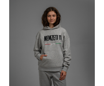NEMZETI 11 HOODIE (szürke)