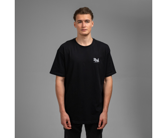 Ria2 Montázs póló fekete - Oversized